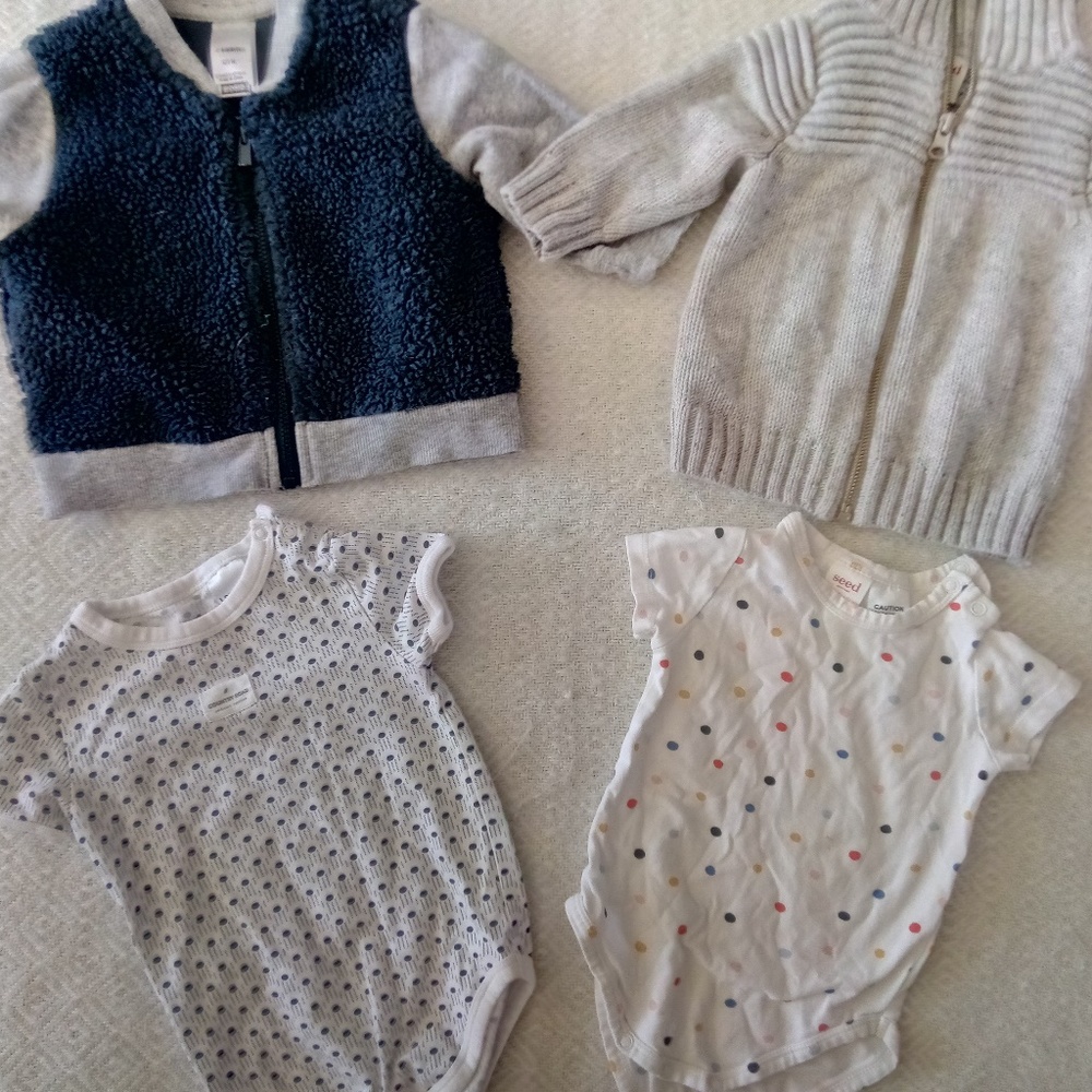 Bunch of baby boy clothing (size 0-6 months)